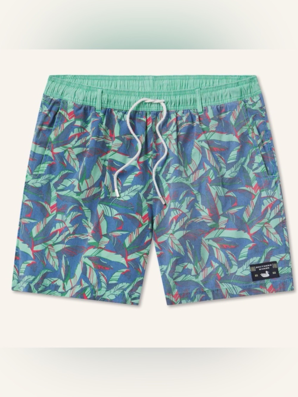Southern Marsh Seawash Shoals swim trunk, large